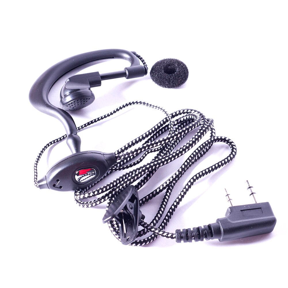 2PIN Earpiece Headset Microphone For Two Way Radio Earphone Handheld Security Walkie Talkie