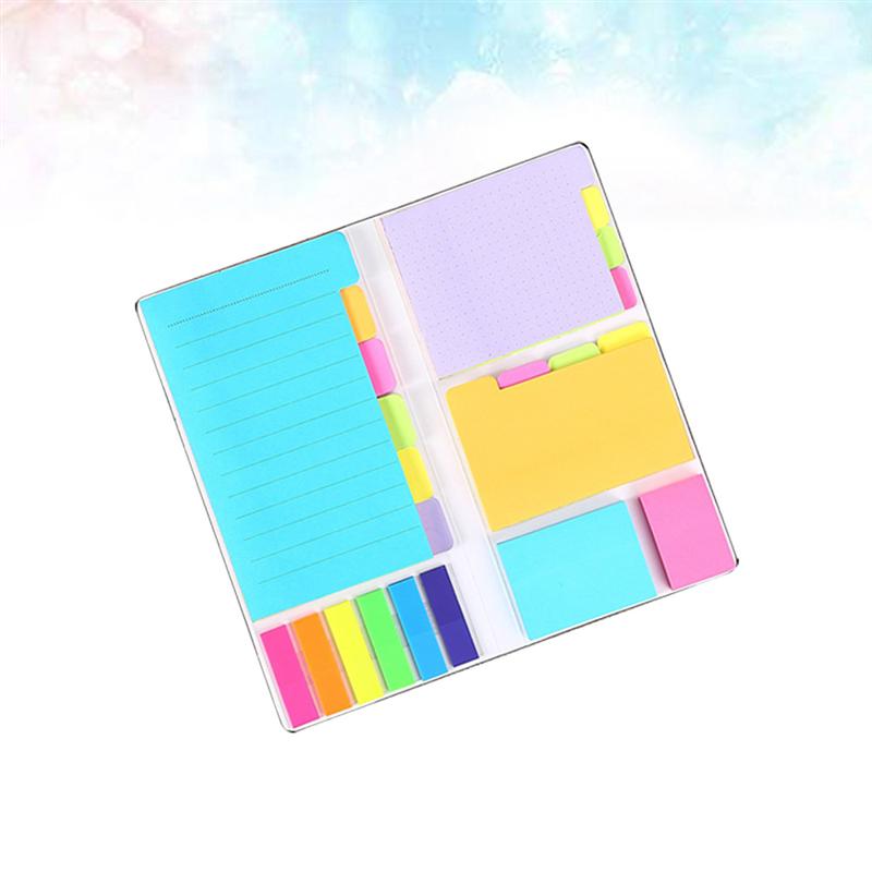 1 Pcs Praktische Kleurrijke Handig Eenvoudige Tearable Sticker Memo Sticker Bericht Sticker Voor Student