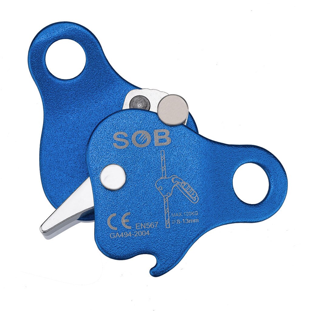 Outdoor Climbing Mountaineering Gear Rope Grab Protection Rappelling Gear Outdoor Gadget Mountaineering Accessories #GM