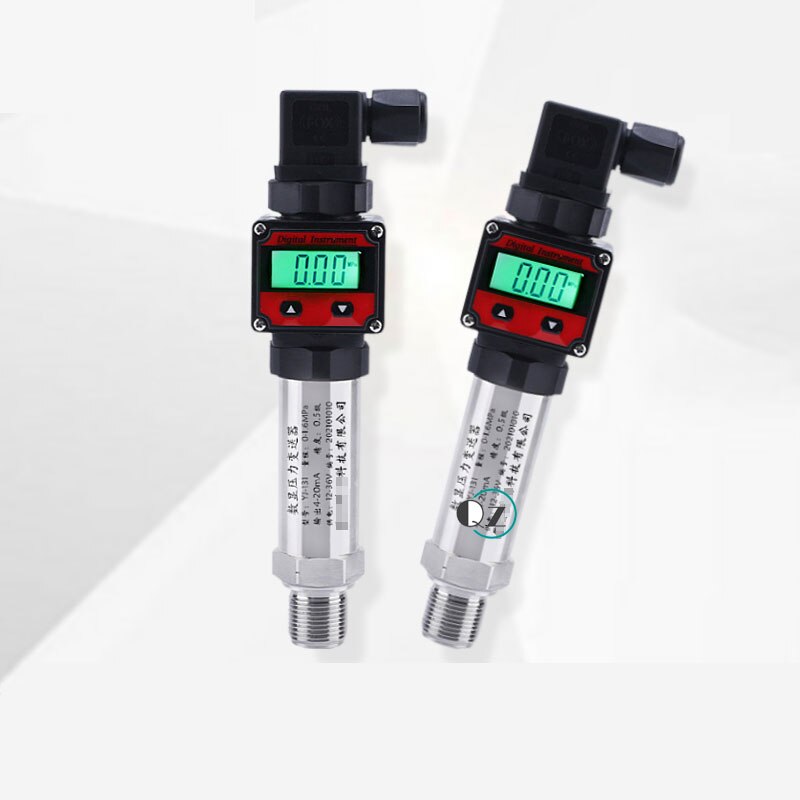 LCD Digital display pressure sensor Oil Gas Diffusion Silicon Digital Pressure Transmitter sensors Hydraulic 4-20MA M20X1.5 G1/2