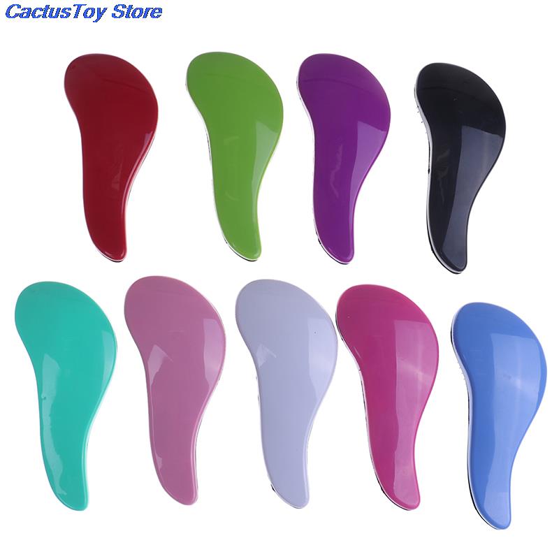 1 Pc Baby Kids Magic Handvat Detangling Kam Douche Borstel Salon Styling Tamer Leuke Nuttig Tool Haarborstel