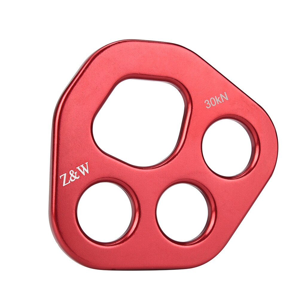Climbing Aluminum Bear Paw Rigging Multi Anchor Plate For Multi-point Anchoring Outdoor Sports Climbing Tool 30