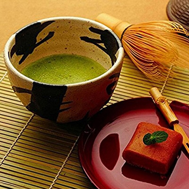 Japansk te-diy bambus piskeris matcha piskeris pulver grøn te piskeris pensel værktøj  ic883572