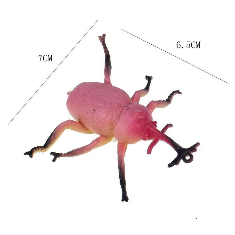 12 Pcs Simulation Insect Model Spider Scorpion Centipede Bug Beetle Cricket Animal Toy Action Figure Hand Puppets Children