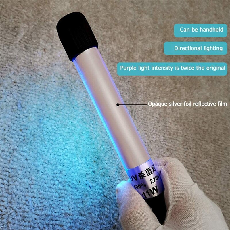 20W 254nm Ultraviolet stérilisateur lampe UV désinfection lumière haute Ozone UVC lampe germicide tuer les germes Virus Ozone lampe