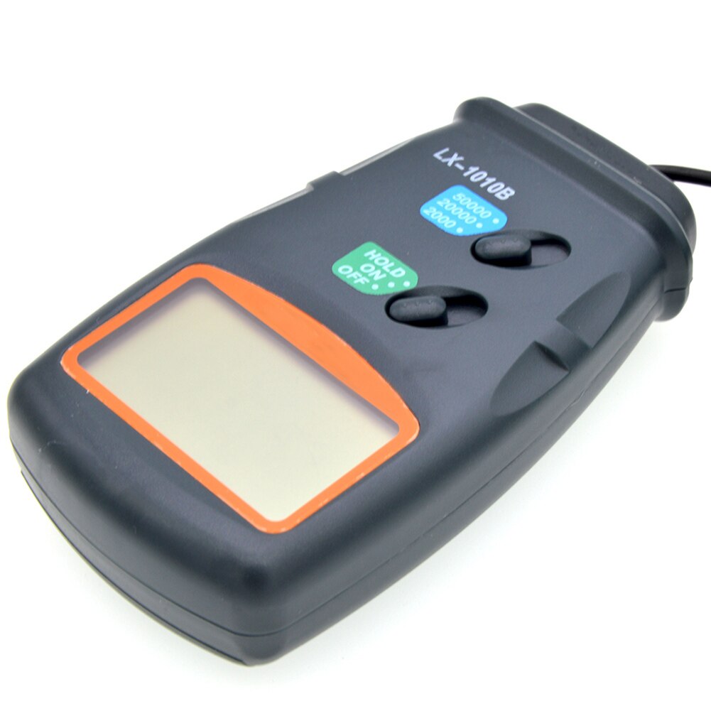 LX1010B Handheld Digital Illuminance Meter Digital Lux Meter with LCD Display 1-50000 Lux Range _WK