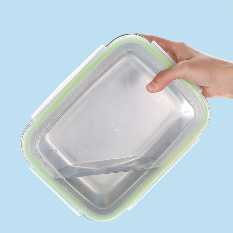 304 Stainlesss Steel Lunch Box Containers Food Preservation Leak Proof Aldult Lunch Box Food Storage Container Bento Box For Kid