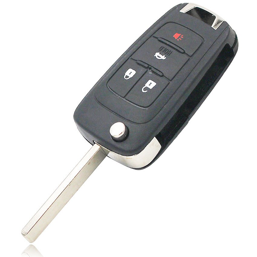 2/3/4/5- painikkeinen muunneltu taittuva avaimenperä chevrolet lova aveo cruzelle, jossa  hu100 leikkaamatonta terää: 4b