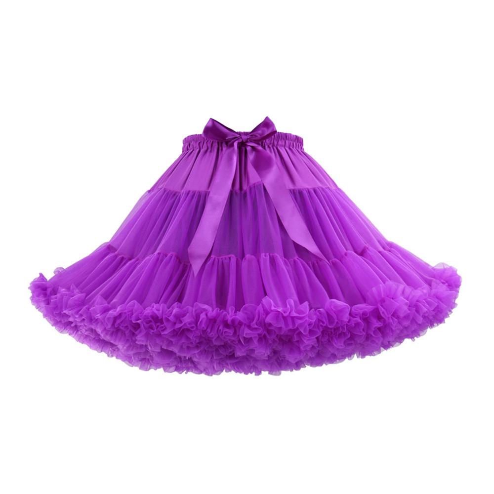 Hongfuyu rokken dames pluizige tutu petticoat onderrok volwassen sexy minirok hoge empire ballet rok jupon bruiloft accessoires