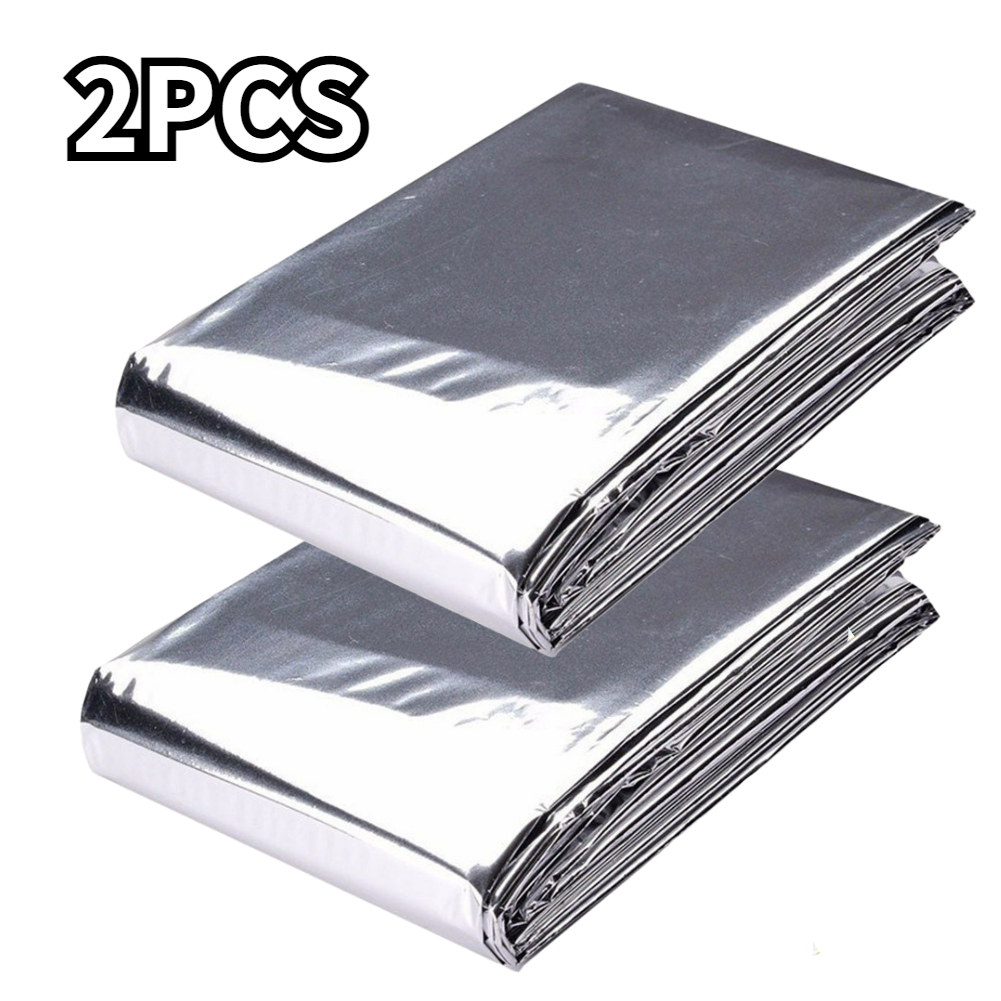 1/2/3PCS Silver Highly Reflective Mylar Films 210x120cm for Grow Tent Room Garden Greenhouse Farming Increase Plant Growth: 2pcs 210x120cm