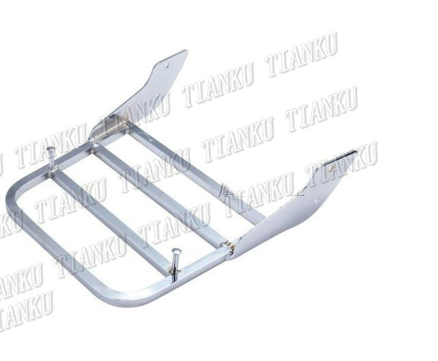 Chrome Motorcycle Rear Luggage Rack For Yamaha Vstar 400 650 1100 All year