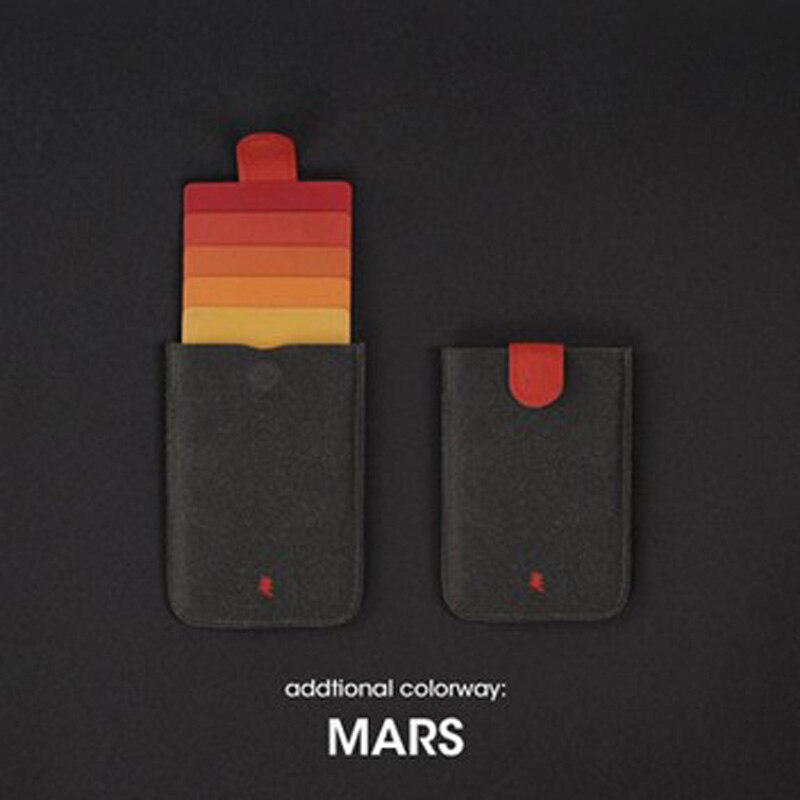 neue Karte halter DAX V2 Mini Schlanke Tragbare Papier Halter Gezogen Männer Brieftasche Farbe Hang 5 Karten Kurze geld frauen Geldbörse