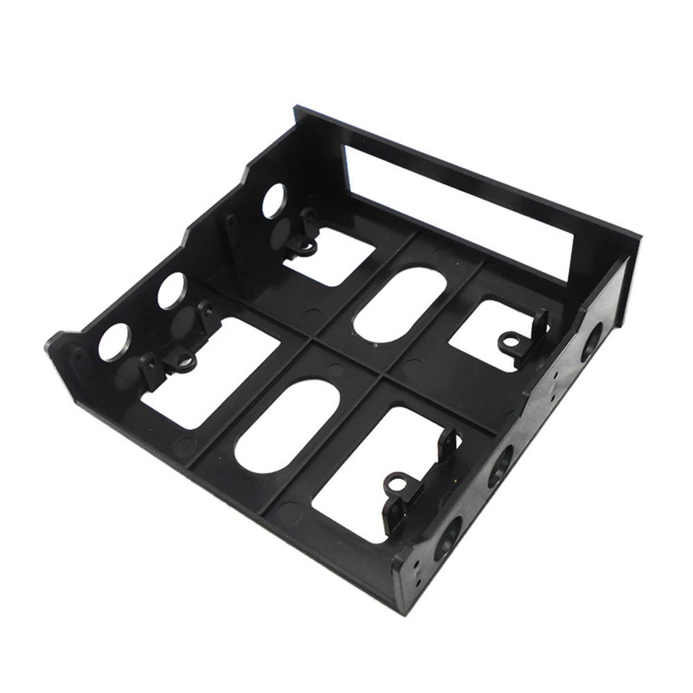 Soporte de montaje adaptador de carcasa de PC y ordenador, estante de Bahía de disco duro de 3,5 a 5,25 pulgadas,