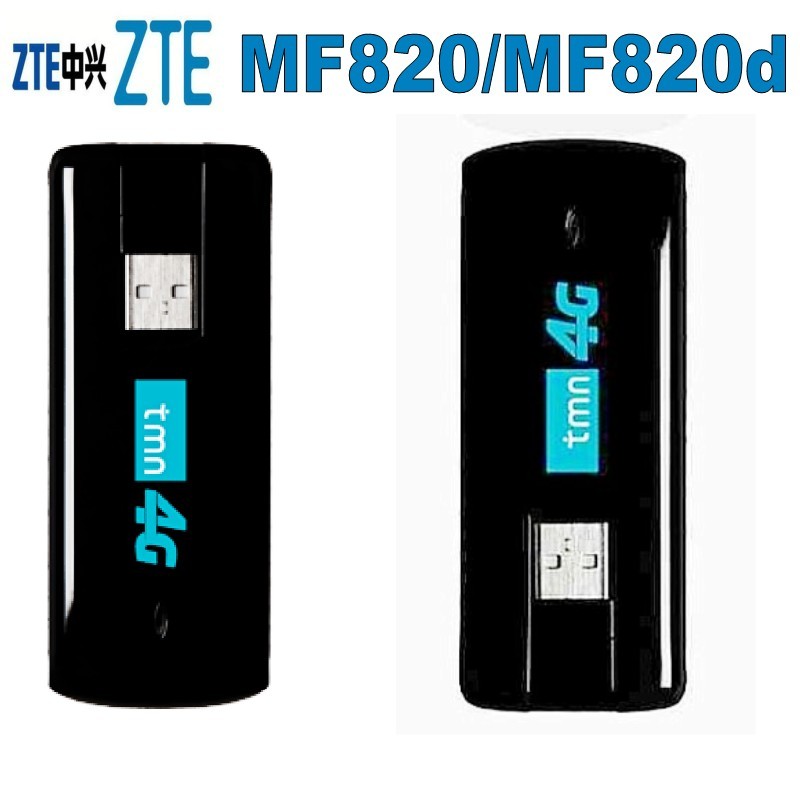 Unlocked ZTE MF820 MF820D 4G LTE usb Modem 3G usb stick dongle LTE fdd band(1800/2100/2600) pk mf823 mf831 mf80 mf60