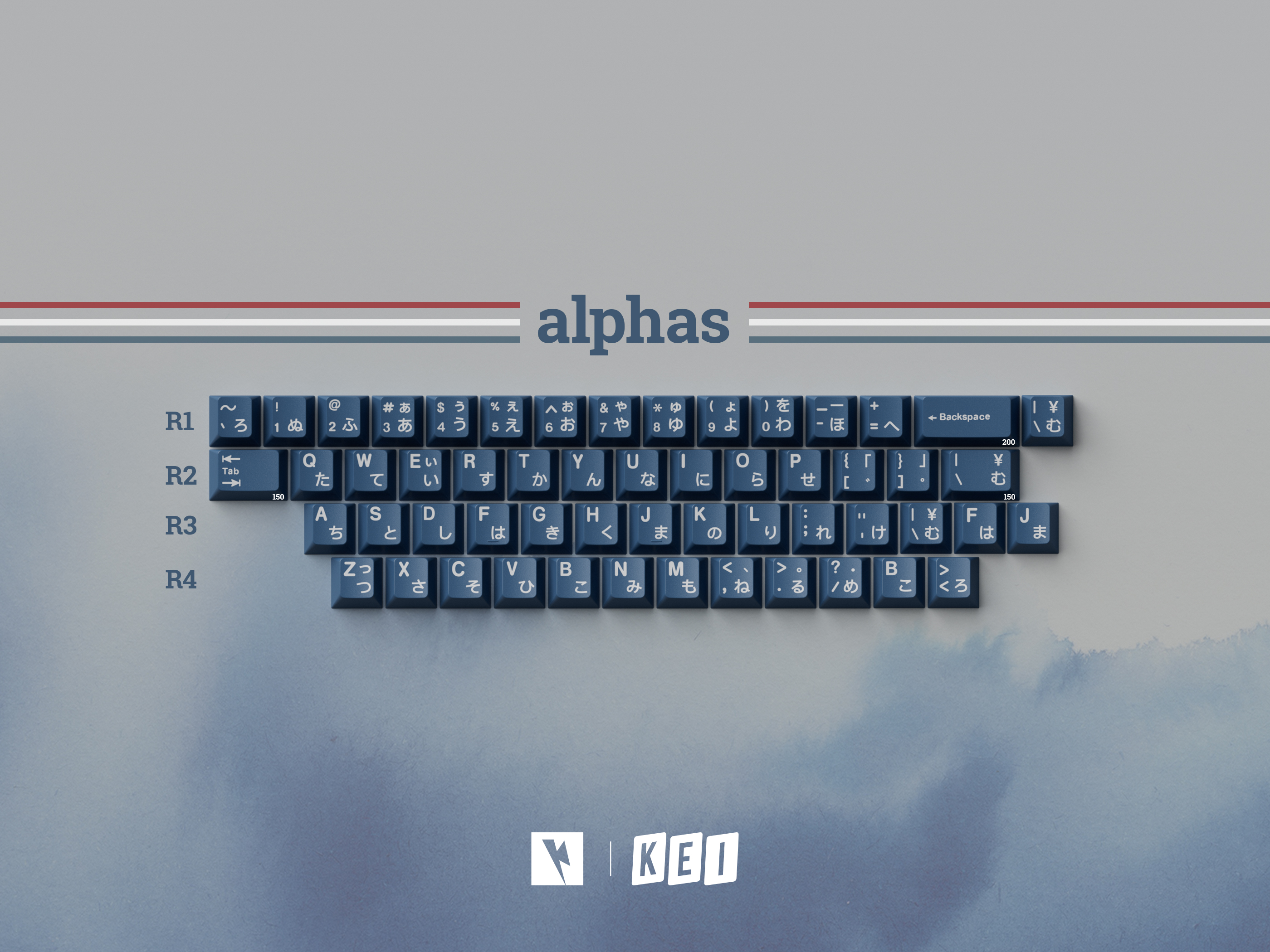 KeyKobo R.W.B Keycaps 136 toetsen Blue Cherry Profile ABS Double Shot Custom MX Keycap voor mechanische gamingtoetsenbordaccessoires: Beige