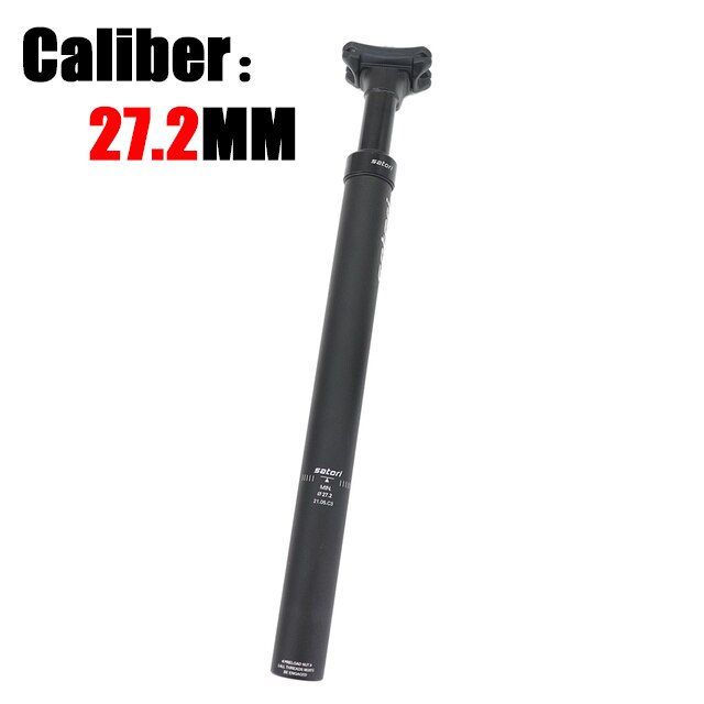 Satori zawieszenie sztyca z amortyzacją 27.2/28.6/30.1/30.4/30.9/31.6mm X355MM Powiększenie siodełko rowerowe Poczta wpadka dla części robić roweru górskiego: 27.2 X 355MM