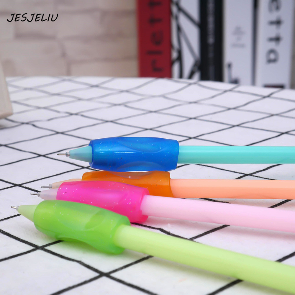 Adaptateur de crayon pour l&#39;apprentissage de l&#39;écriture pour enfant, accessoire d&#39;assistance pour une bonne prise du crayon, pour les enfants et étudiants, outil de correction, bonne position, 4 pièces,