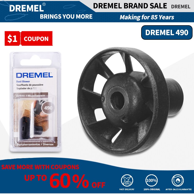 Dremel 490 Dust Blower with thread Electrical Grinding Machine for Dremel Rotary Tool Accessory Suit for DREMEL 3000