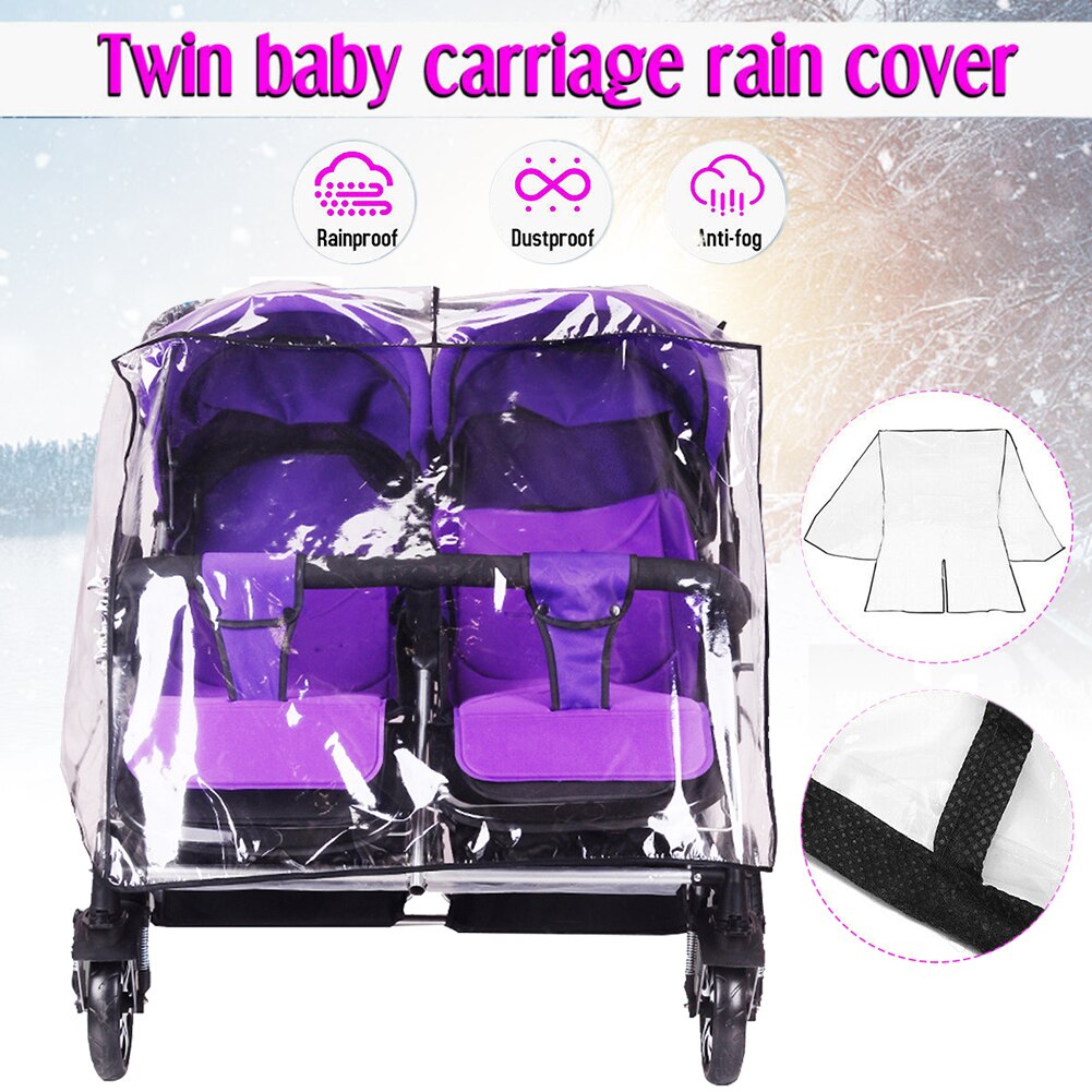 Fontee® Universele Kinderwagen Regenhoes, Helder Waterdicht Paraplu Kinderwagen Regenhoes Windscherm Sneeuwschild Geschikt voor de meeste Paraplu Fontee® Universele Kinderwagen Regenhoes, Helder Waterdicht Paraplu Kinderwagen Regenhoes Windscherm Sneeuwschild Geschikt voor de meeste Paraplu