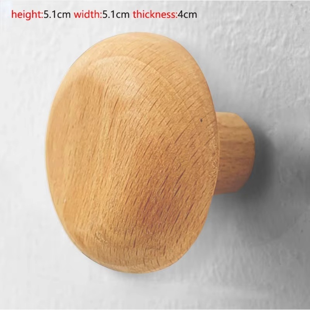 Kiezelvormige wandgemonteerde kapstok sleutel hoed sjaal handtas natuurlijk hout kleerhanger decoratieve badkamerrek opslaghanger: Dark Gray