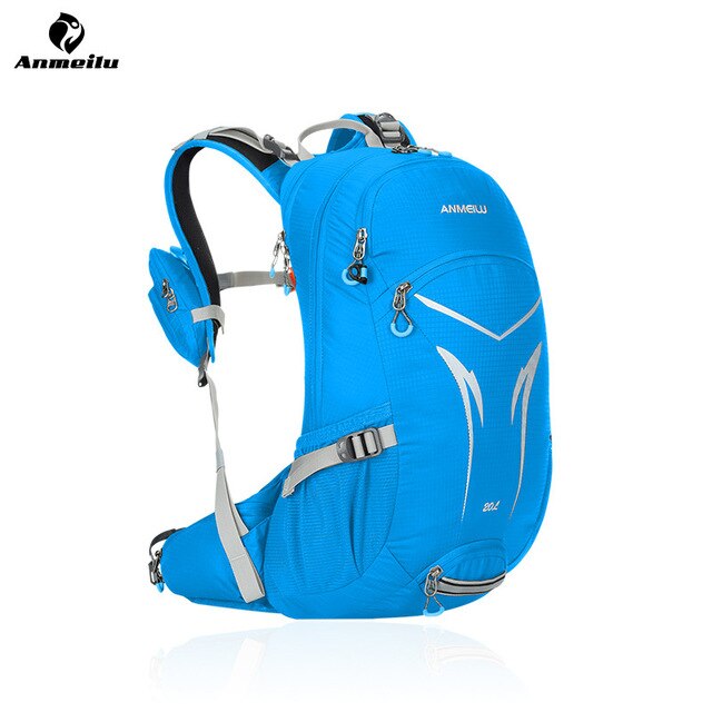 20L Men's Women MTB Bicycle Backpack City Waterproof Ventilate Cycling Climbing Outdoor Sports Running Backpack: blue