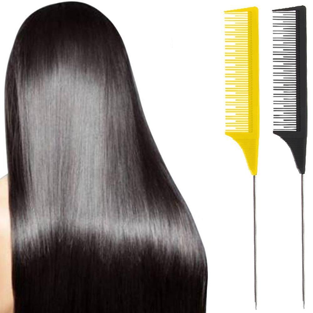 Professionele Tip-Staart Kam Salon Haarverf Benadrukken Plastic Styling Kam Kapsalon Kappers Gereedschap