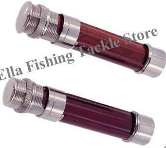 FLY REEL SEAT Aluminum + wood Fishing rod Reel Seat 16# - -Fishing Rod building reel seat DIY