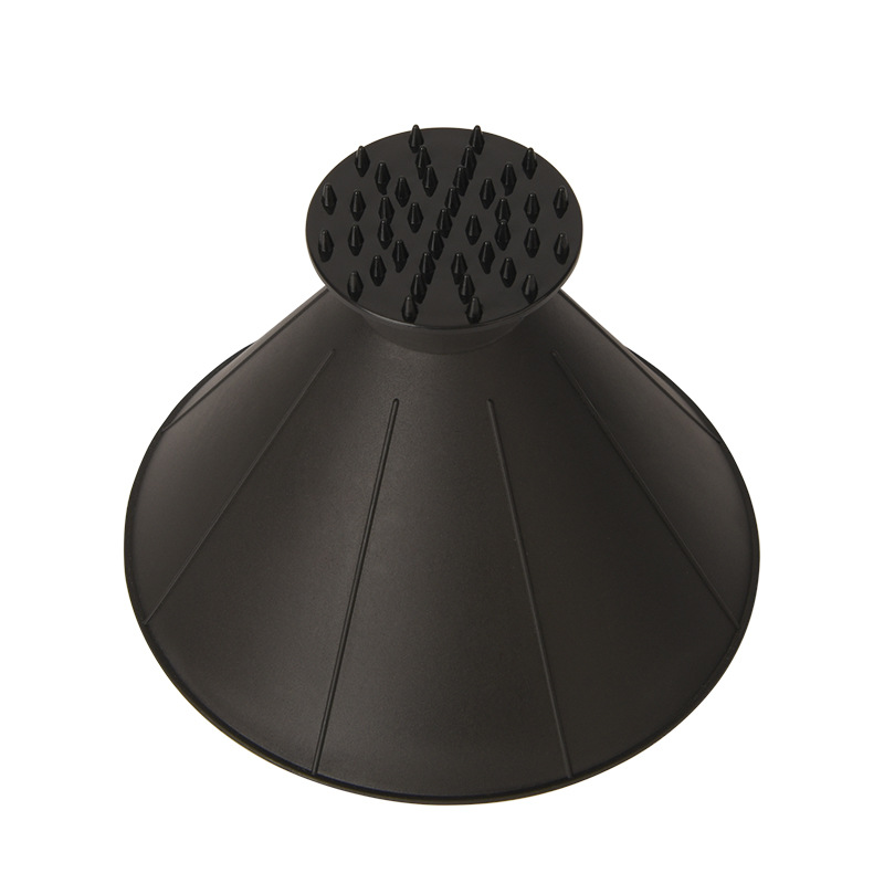 Magical Car Ice Scraper Conical Funnel Snow Shovel Car Round Plastic Snow Shovel Snow Scraper Shovel Snow Removal: Black