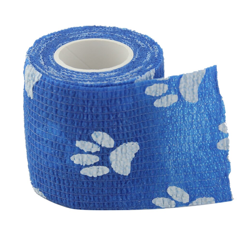 Self adhesive Bandage, Self Adherent Cohesive Wrap Bandages Rolls: Blue 01