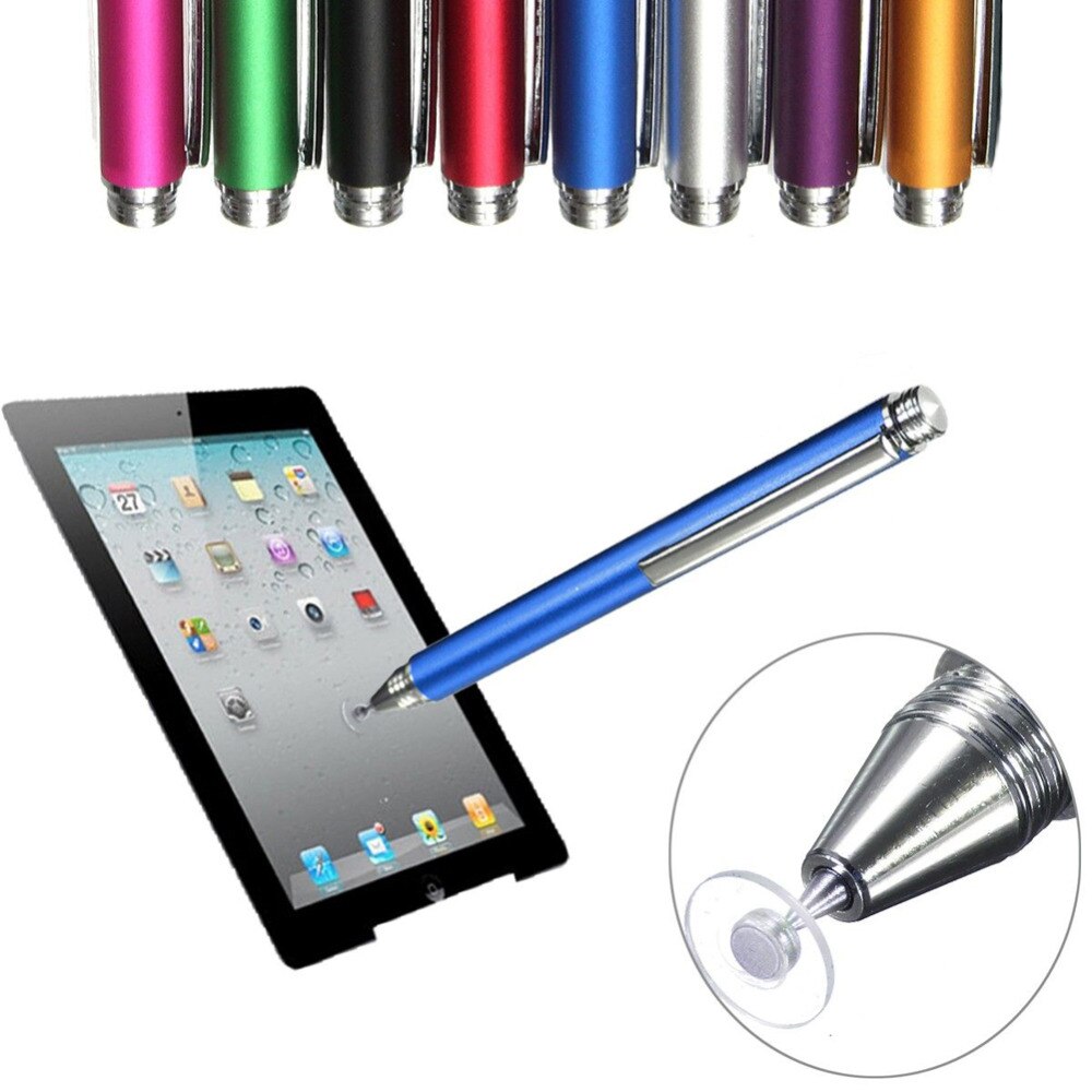 12.5cm pekskärms stylus penna fin spets rund tunn spets kapacitiv stylus penna för iphone ipad 2 3 4 smart telefon surfplatta