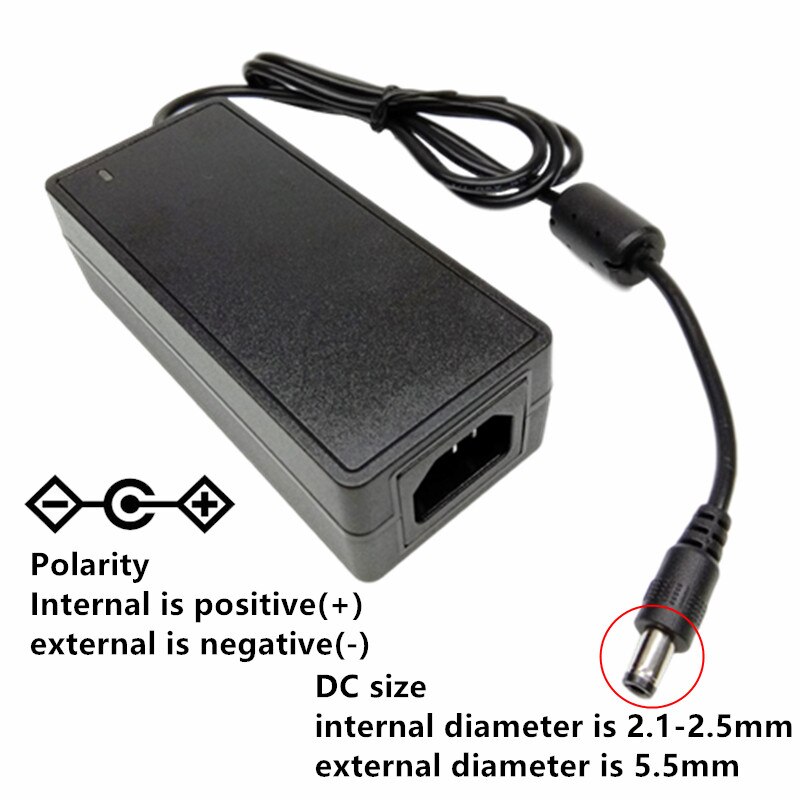 AC 100V-240V DC 28V 30V 32V 36V 5A 5.5 x 2.5MM Power Supply Charger Power Adapter Converter Dock LED Driver