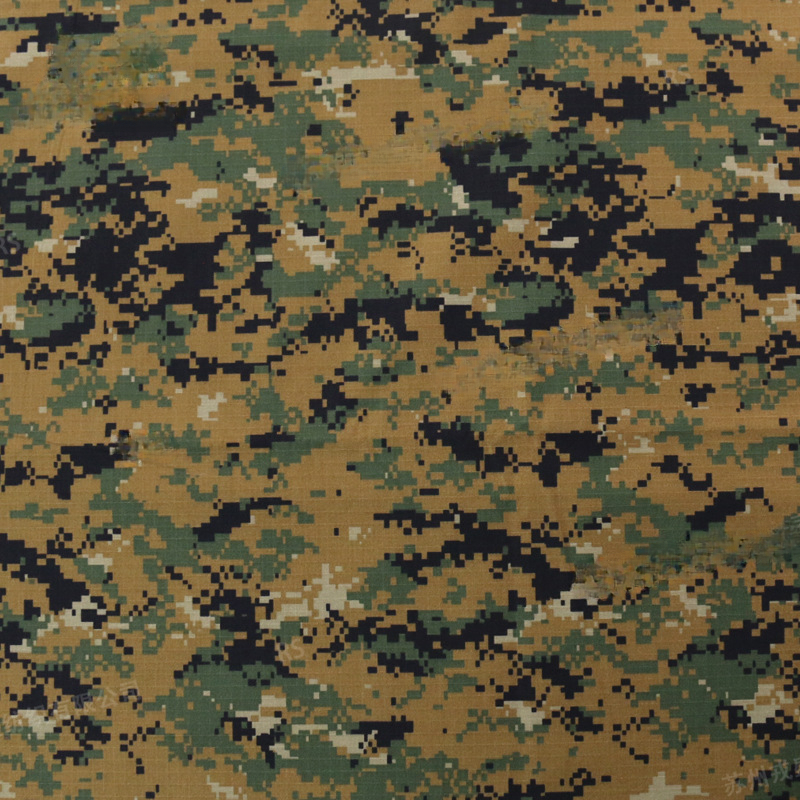 Nylon-Baumwolle aus dem Zweiten Weltkrieg, deutscher Punkt44-Erbsen-Tarnstoff, Kartoffel, Michelle MARPAT, Wasserpflanzen, kanadisches polnisches Camo-Ripstop-Tuch: grau
