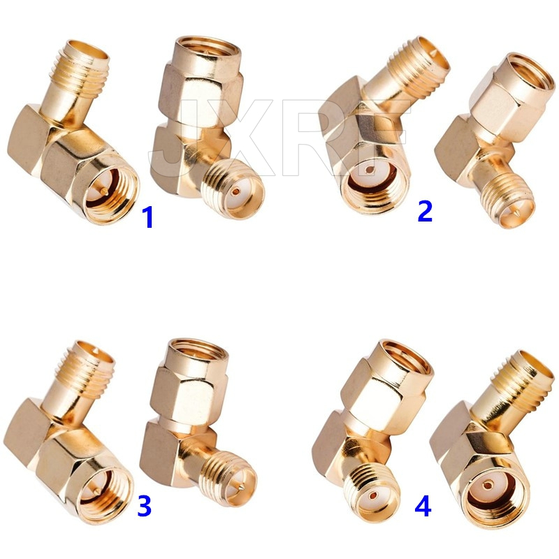 JXRF SMA BNC UHF To SMA SMB MCX MMCX BNC TNC UHF N F Type SO239 PL259 RF Coaxial coax Adapter Connector combination 4 piece: Lavender