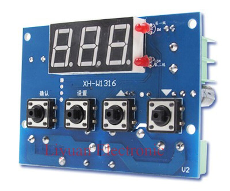 XHW1316 universal thermostat control + Acceleration / 2 relay temperature controller / 12V24V