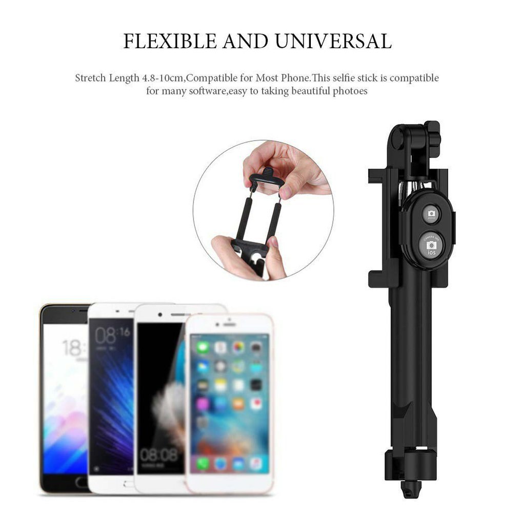 Mini Universal Tripod Pole Bracket Selfie Stick Mini Handphone Live Photo Holder Tripod Camera Exquisite Scalable