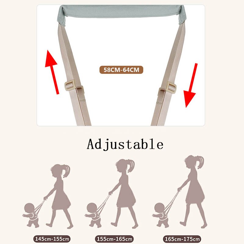 Dziecko nauka asystent spaceru niemowlę pas spacerowy regulowane paski maluch smycz uprząż dla niemowląt dla dziecka spacerowe szelki bezpieczeństwa