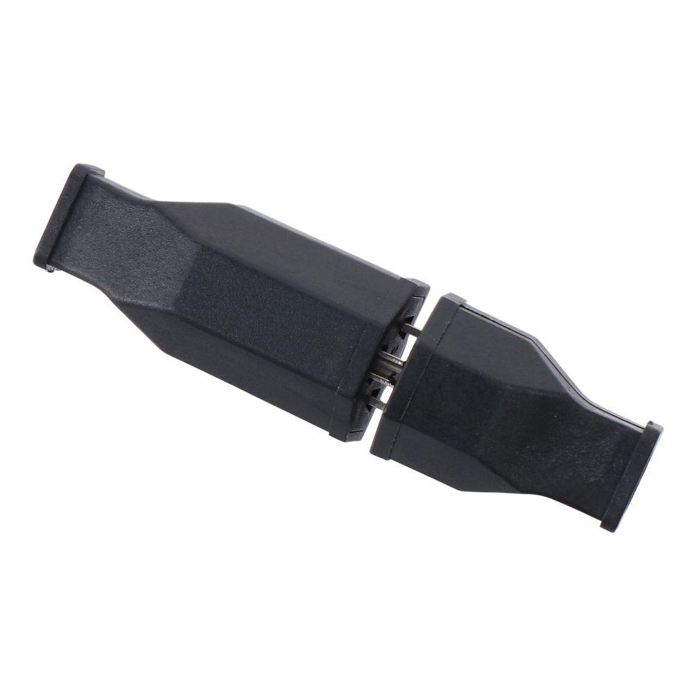 15a 125V Verlengsnoer Uiteinden Connector Set Black Shell Vervangende Plug 2 Polige 3-draads Mannelijke En Vrouwelijke Aardingstekker