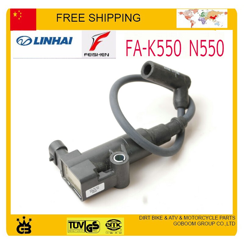 buyang FA-K550 N550 feishen IGNITION COIL 550cc atv quad motorcycle ignitor moto gp accessories