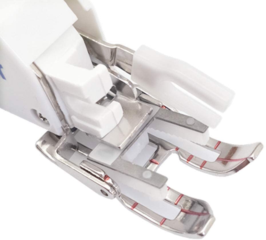 Piezas de accesorios de costura, prensatelas de Punta abierta para caminar para máquina de coser Brother, F062, F062N, XE1100001, SA188, 5AA7103