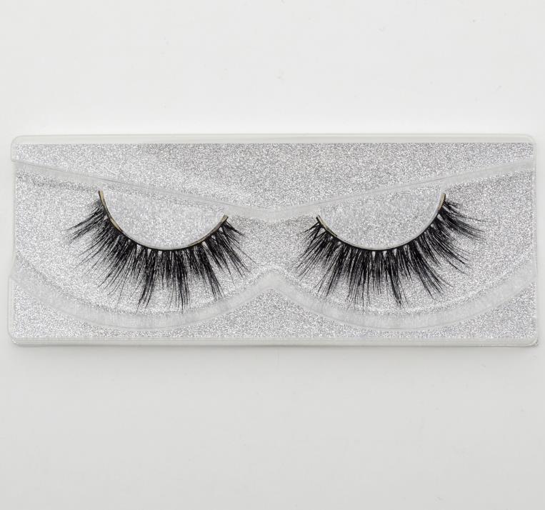 Visofree Mink Eyelashes Handmade False Eyelashes Crisscross 3D Mink Hair Lashes Beauty Eyelashes Wimpers for Makeup 21 Styles: A17