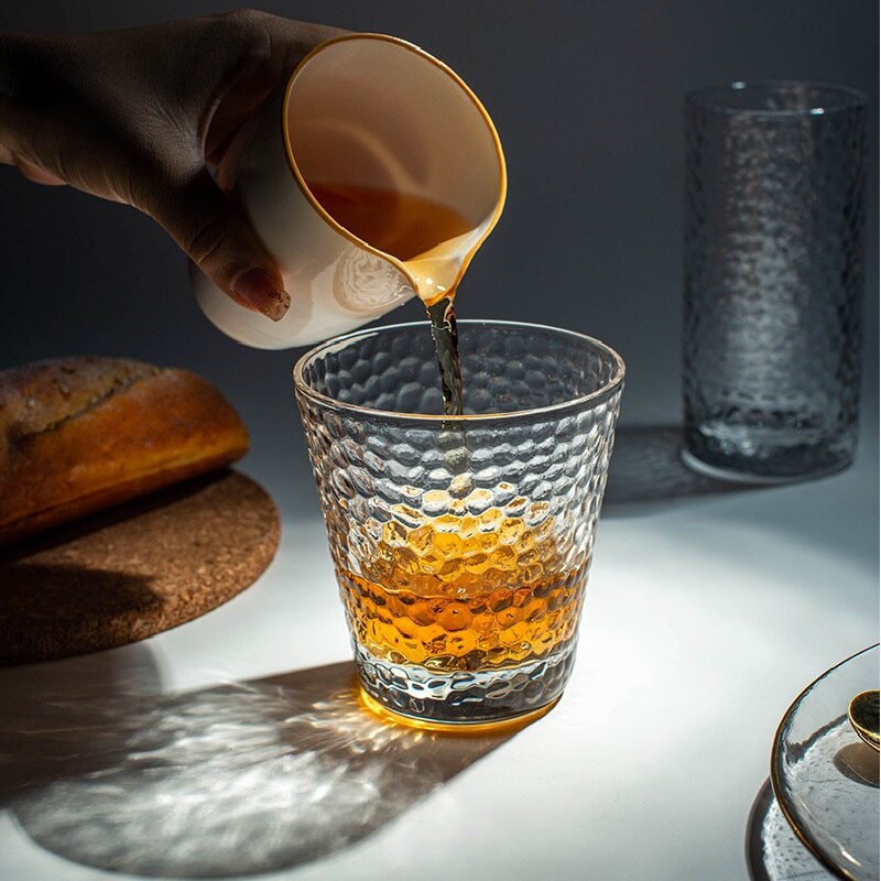 Waterfles hittebestendige koffiemok set dubbelwandige glazen mok bier handgemaakte biermok thee whisky glazen wijnglazen