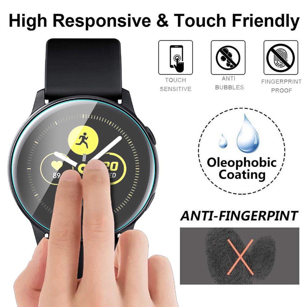 1 Pack Gehard Glas Screen Protector Voor Samsung Galaxy Horloge Actieve 2 44 Mm Horloge Screen Protector Accesorios