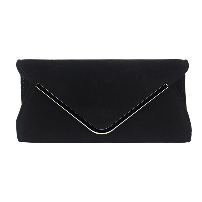 Frauen Hochzeit Damen Party Prom Abend Kupplung Hand Tasche Schulter Tasche Geldbörse Handtasche Neue: Schwarz