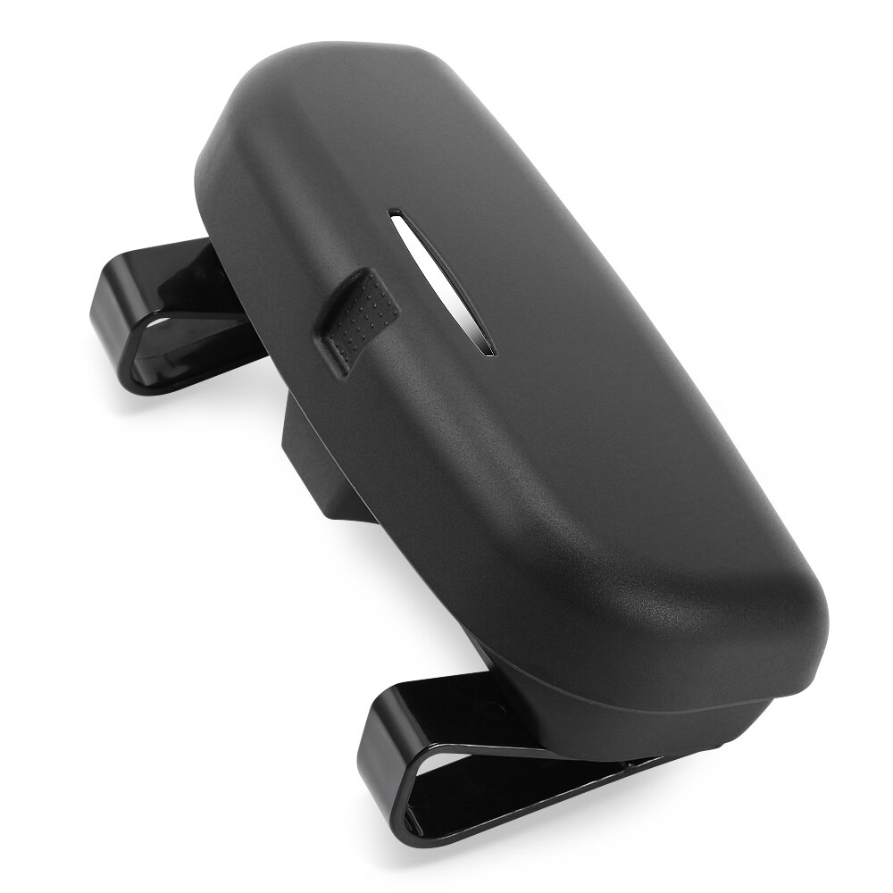 Auto zonneklep brillendoos brillenhouder clip voor starline  a91 a92 a93 a94 b6 b62 b9 b92 b94 c9 c6 d94 e90 e60 e61 e91 e92: Dubbele gesp zwart