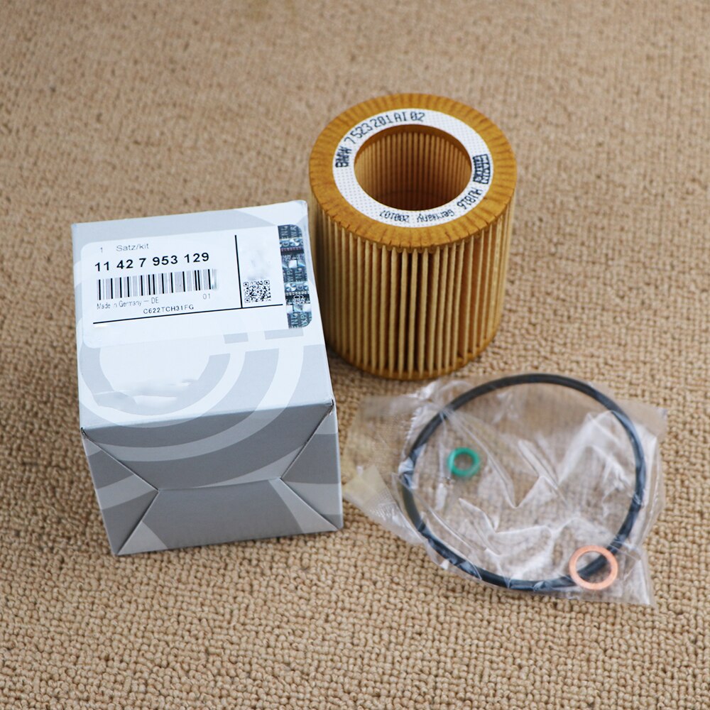 Oil Filter Element For BMW Hybrid X1 X3 X4 M X5 X6 Z4 Coupe E60 E60N E61 E61N E63 E63N E64 E65