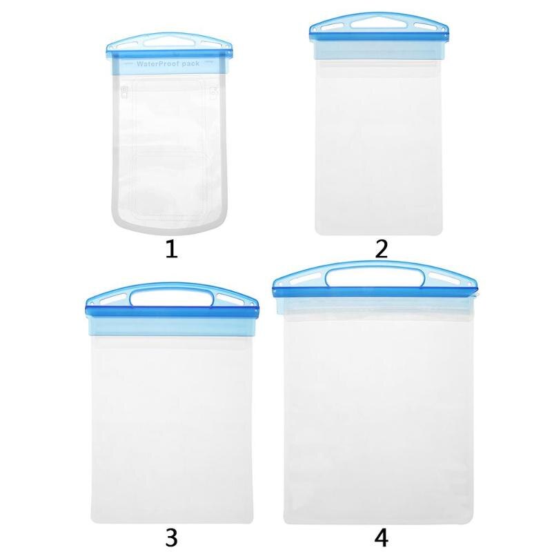 Funda de teléfono impermeable para natación, transparente, Universal, subacuática, de Pvc