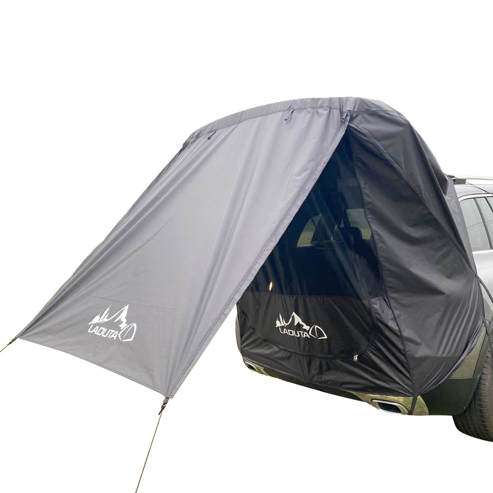 Selvkørende tur grilltelt holdbart bærbart solskærm vindtæt regntæt bilstamme telte til udendørs camping: -en