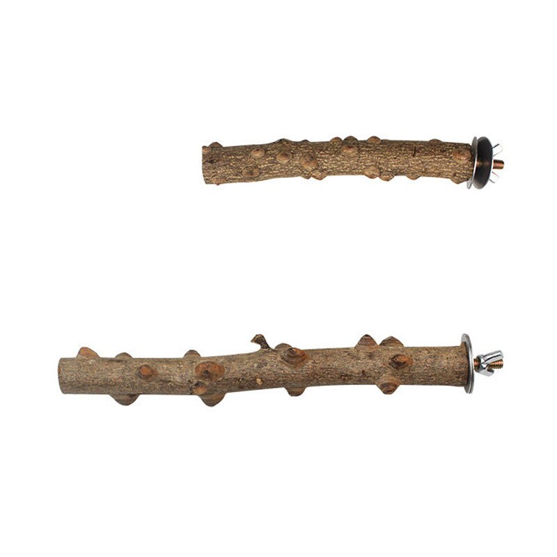 1Pc Pet Parrot Standing Stick Branch Perches For Bird CageWild Pole Prickly Ash Wood Wooden Pets Toys Hanging Cage Pet Product