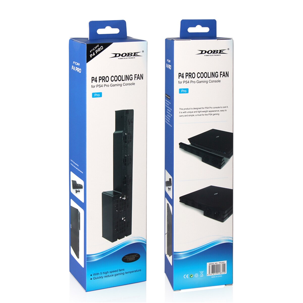 Cooling Fan For PS4 Pro Game Console Turbo Temperature Cooling Fans USB External Fan With USB Charging Cable