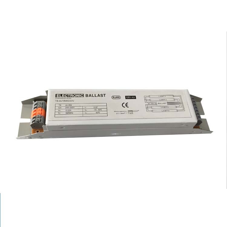 1pc 0.32A 220V 50/60HZ T8 4X18W Electronic Ballast BOWI-T8-4X18W